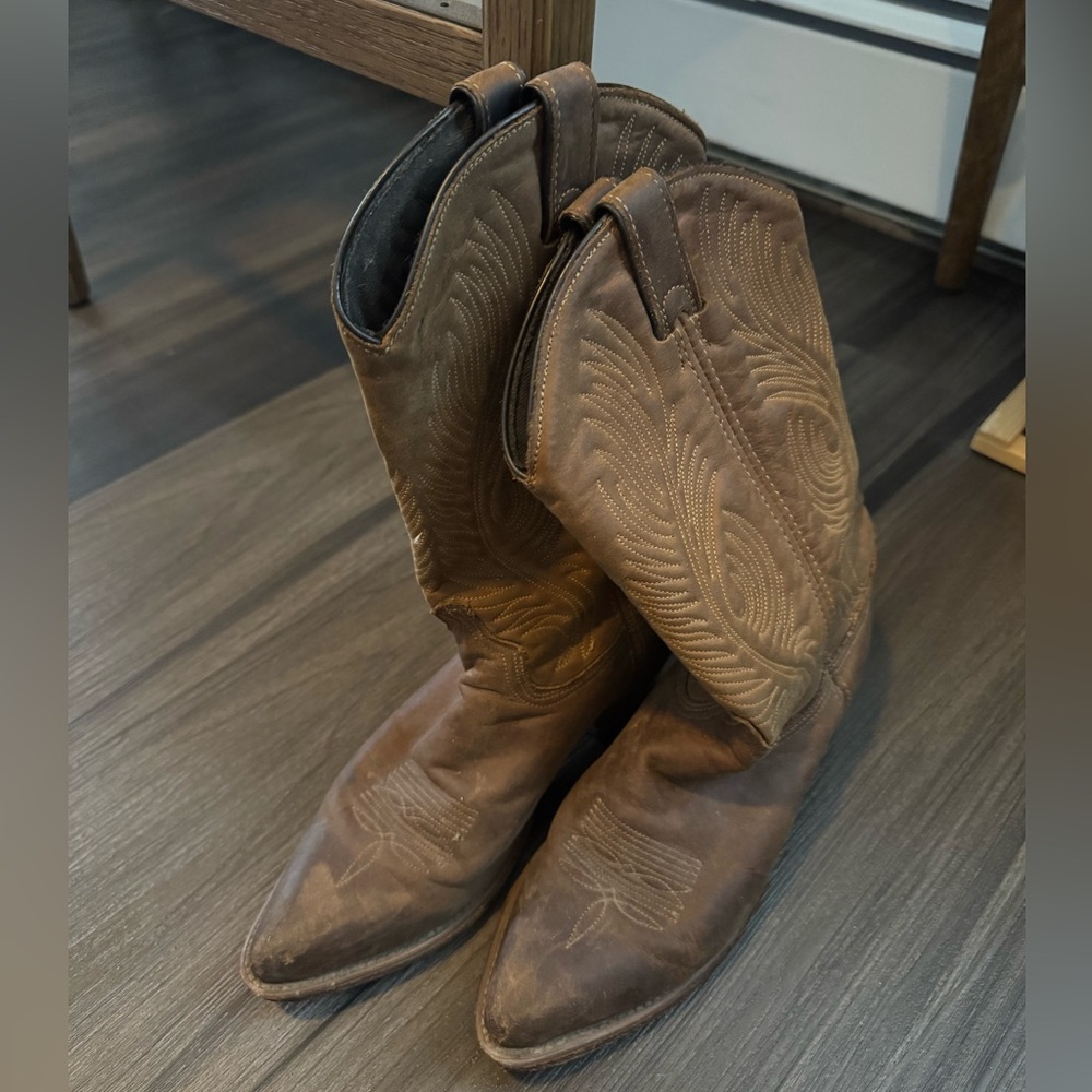Brown Cowboy Boots